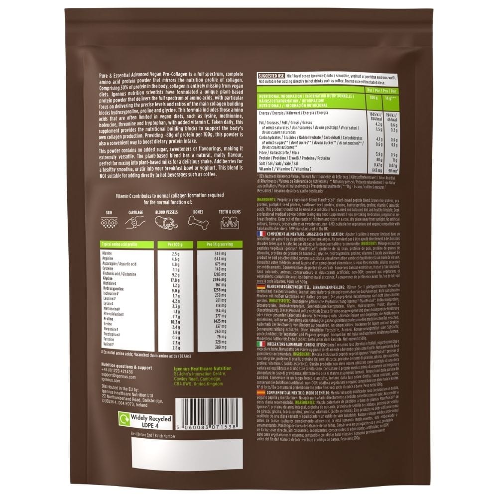 Igennus Vegan Pro-Collagen - 500 g