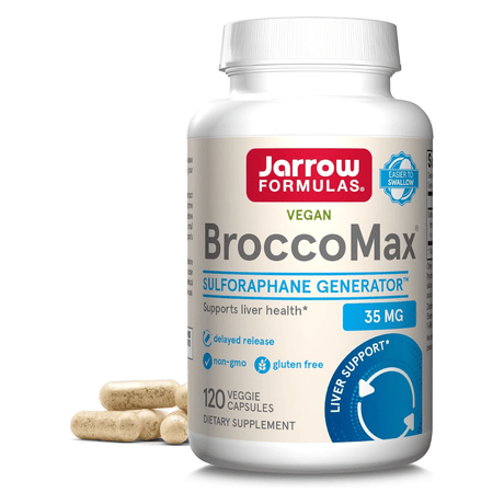 Jarrow Formulas BroccoMax (Sulforaphane Glucosinolate) 35 mg - 120 Capsules