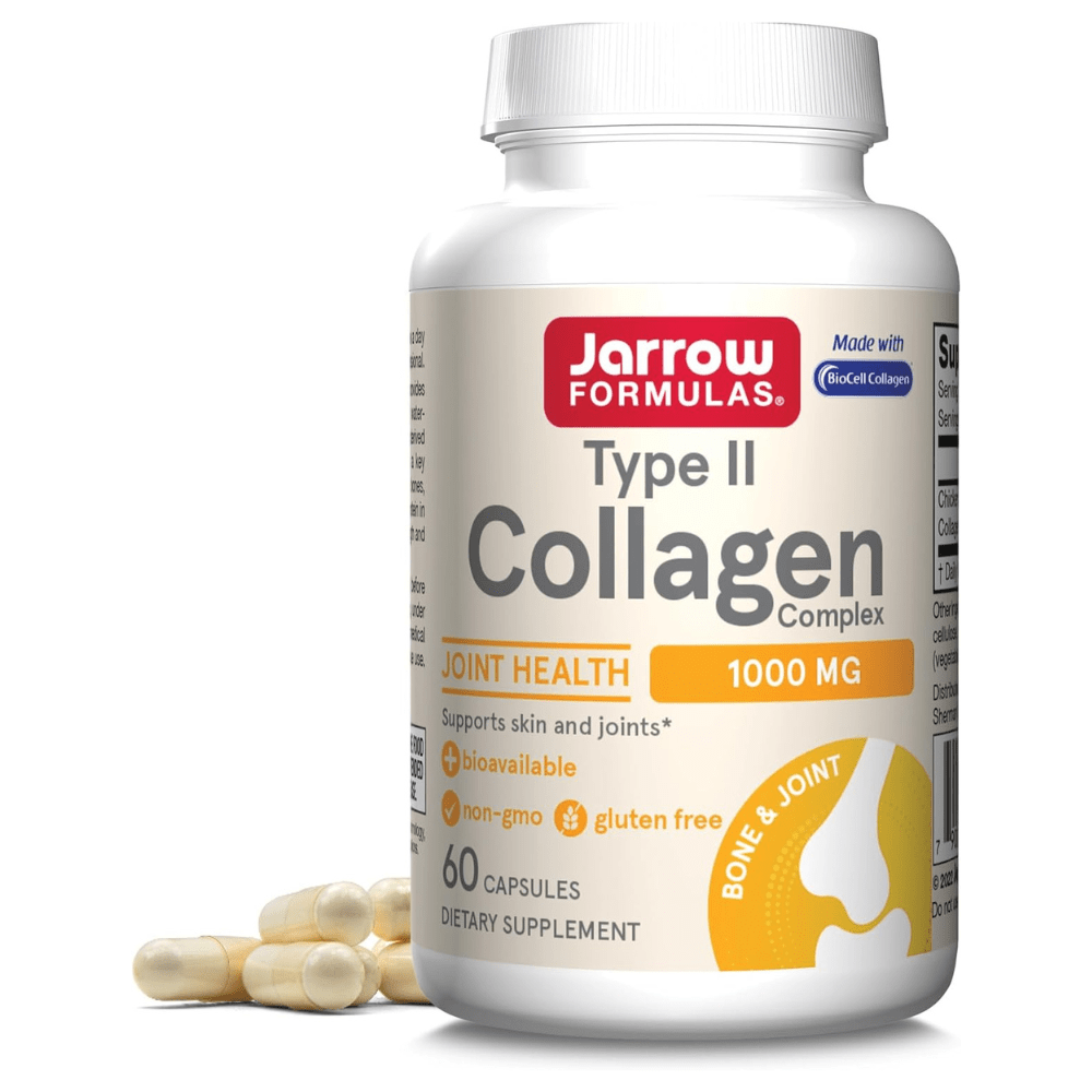 Jarrow Formulas Type II Bioavailable Collagen Complex - 60 Capsules