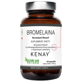 Kenay Bromelain Bromelami Retard - 60 Capsules
