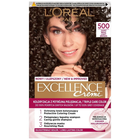 L'Oreal Excellence Creme, 500 Light Brown