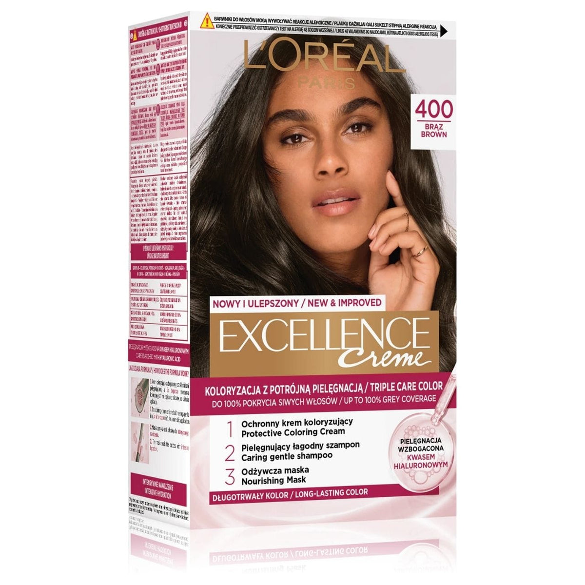 L'Oréal Paris Excellence Crème Permanent Hair Colour - 4 Brown