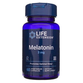 Life Extension Melatonin 3 mg - 60 Veg Capsules