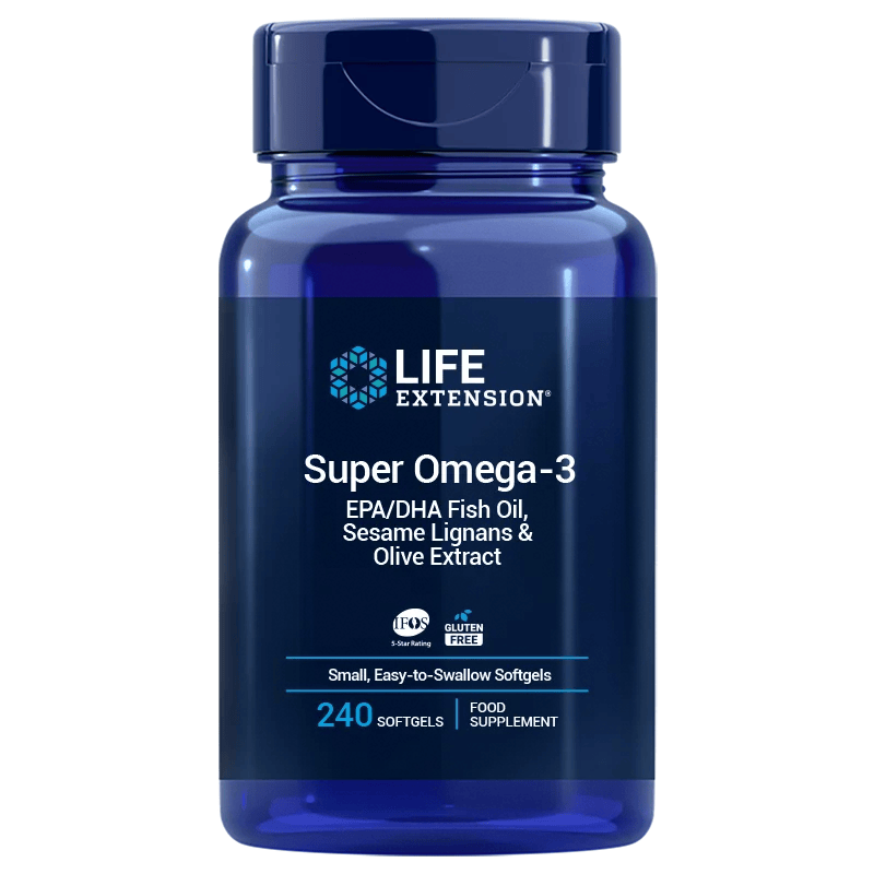 Life Extension Super Omega-3 EPA/DHA - 240 Softgels