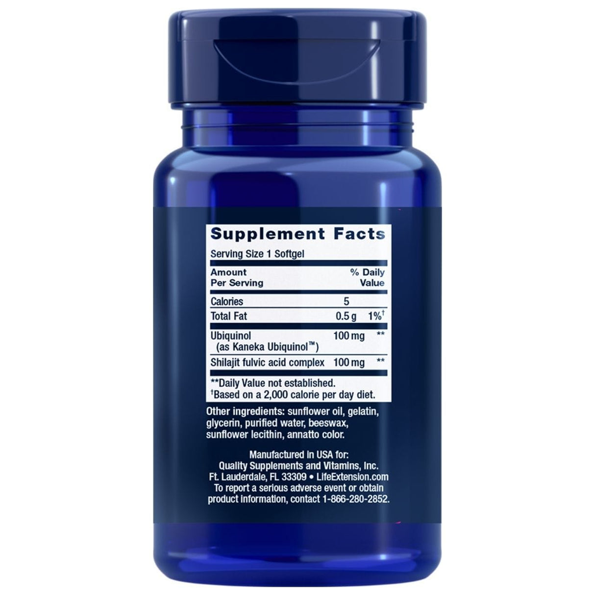 Life Extension Super Ubiquinol CoQ10 100 mg - 60 Capsules