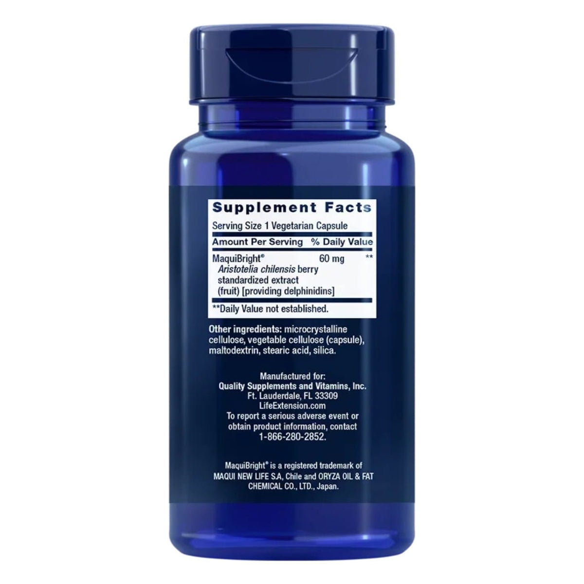 Life Extension Tear Support with MaquiBright® 60 mg - 30 Capsules
