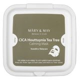 Mary&May CICA Houttuynia Tea Tree Calming Mask - 30 pieces