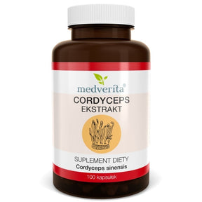 Medverita Cordyceps 500 mg - 100 Capsules