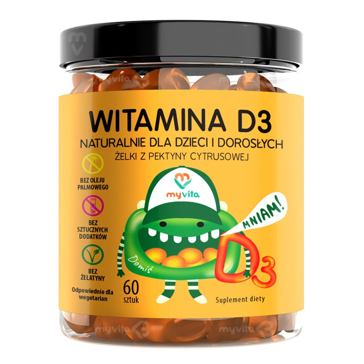 MyVita Vitamin D3 1000 IU - 60 Gummies