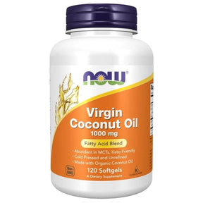 Now Foods Coconut Oil 1000 mg - 120 Capsules