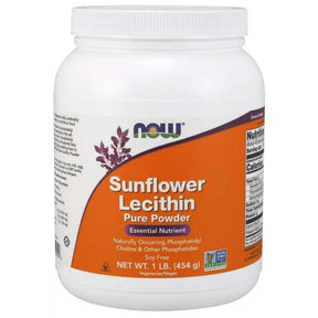 Now Foods Sunflower Lecithin Pure Powder - 454 g