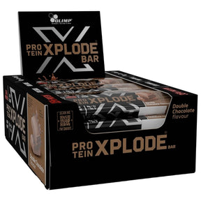 Olimp Protein Xplode Protein Bar, Double Chocolate - 25 Pieces