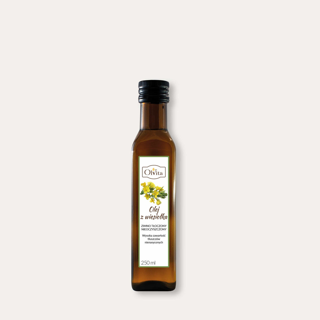 Olvita Cold-Pressed Evening Primrose Oil Unpurified - 250 ml