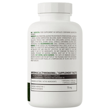 OstroVit Quercetin VEGE - 90 Capsules