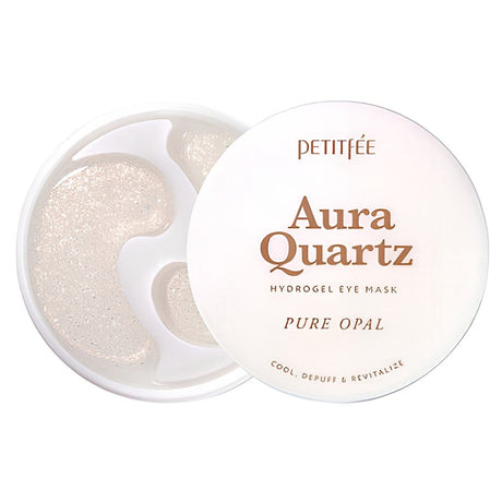 Petitfee Aura Quartz Hydrogel Eye Mask Pure Opal - 60 pieces