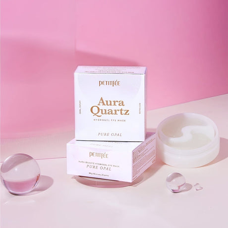 Petitfee Aura Quartz Hydrogel Eye Mask Pure Opal - 60 pieces