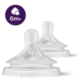 Philips Avent Responsive Natural Soother for Porridge and Thick Foods - 2 Pieces