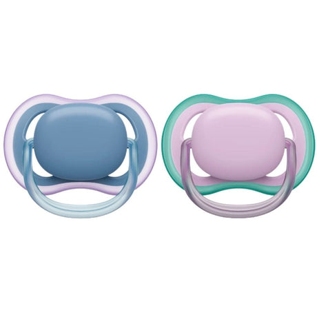Philips Avent Ultra Air Pacifier, 6-18 Months, Girl - 2 Pieces