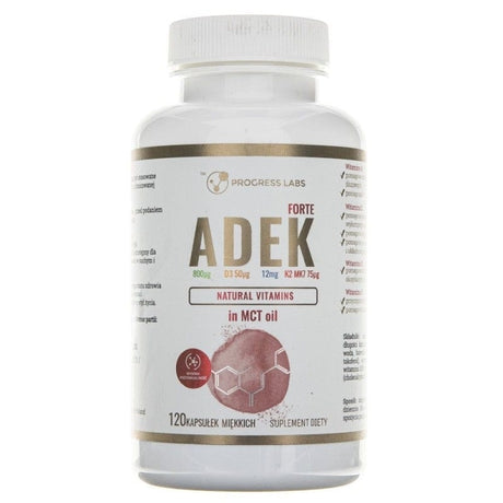 Progress Labs ADEK Forte - 120 Capsules