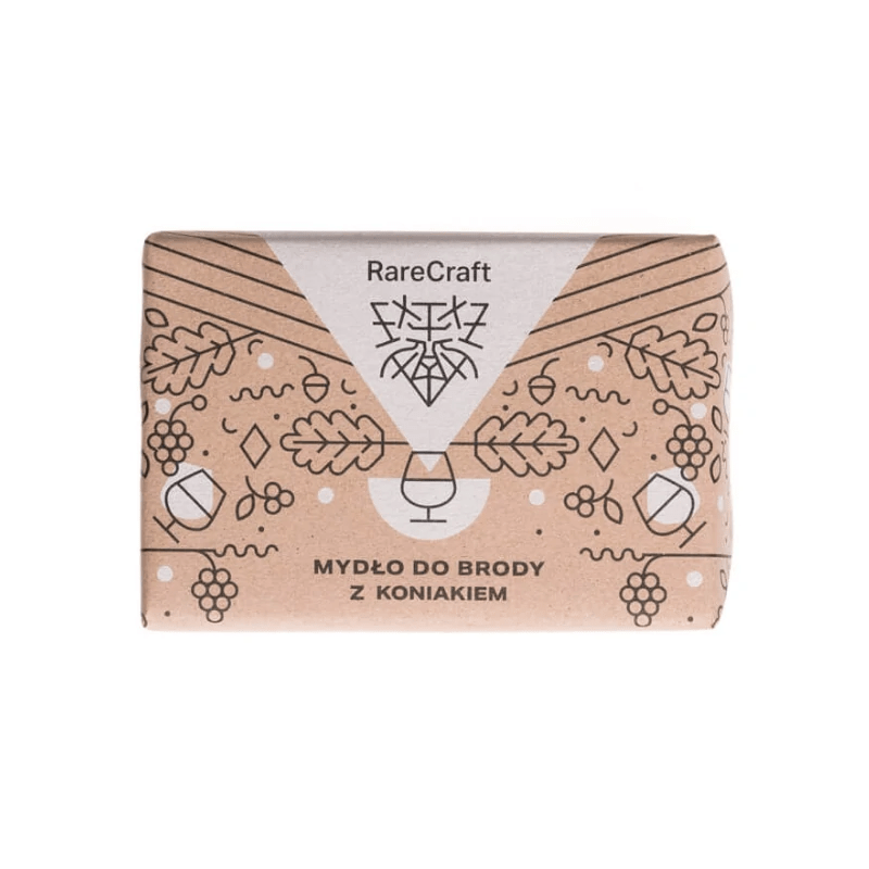 RareCraft Cognac Beard Soap - 110 g