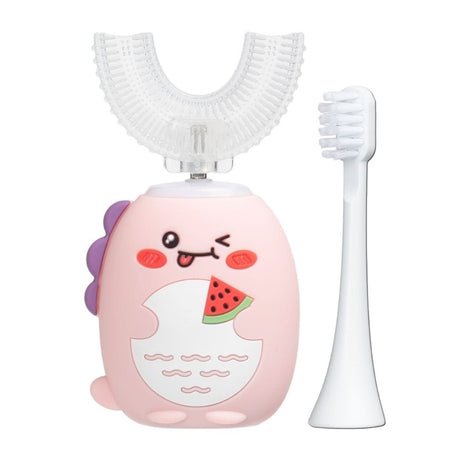 Simed Sonic Toothbrush 360 for Children U-shape 2 in 1 - Pink