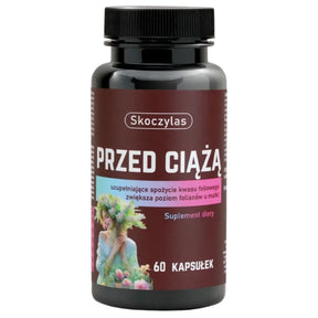 Skoczylas Before Pregnancy, Folic Acid, Vitamins and Minerals - 60 Capsules