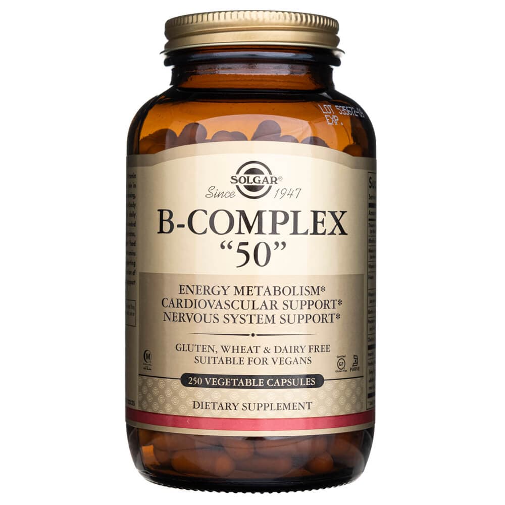 Solgar B-Complex “50” - 250 Veg Capsules