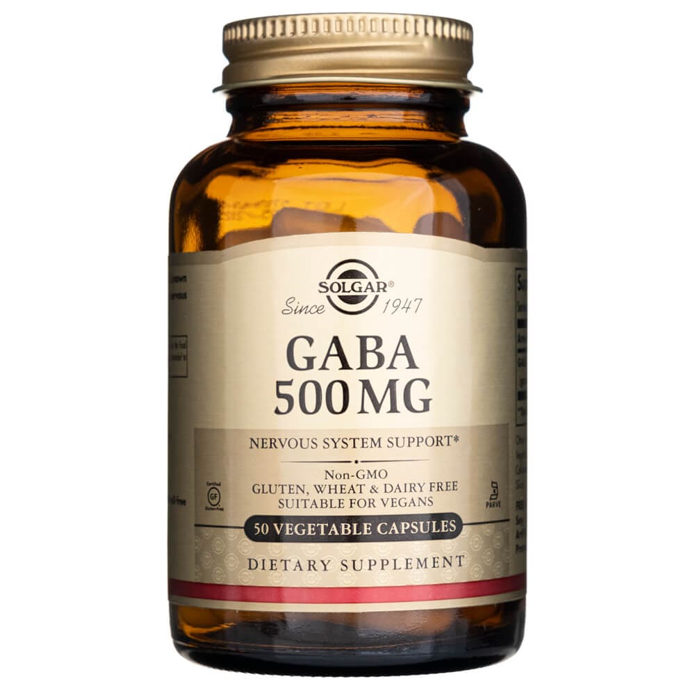 Solgar GABA 500 mg - 50 Veg Capsules