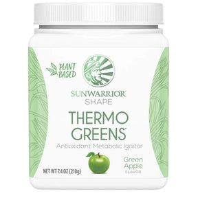Sunwarrior Shape Thermo Greens, Green Apple - 210 g