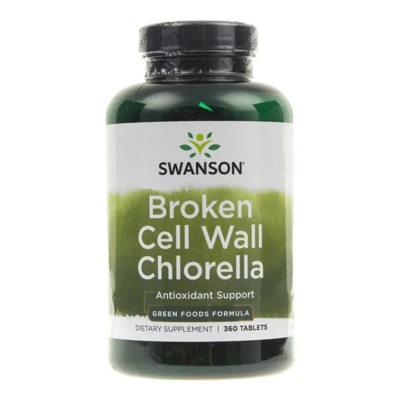 Swanson Broken Cell Wall Chlorella - 360 Tablets