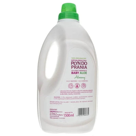 Swonco Laundry Liquid Baby, Aloe - 1500 ml