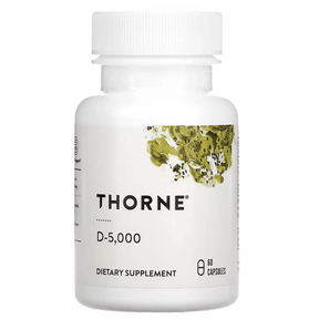 Thorne Research Vitamin D3 5000 IU - 60 Capsules