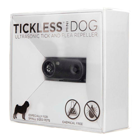 Tickless Pet Mini Ultrasonic Tick Repellent - Black