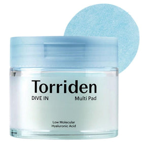 Torriden DIVE-IN Low Molecule Hyaluronic Acid Multi Pad - 80 Pieces
