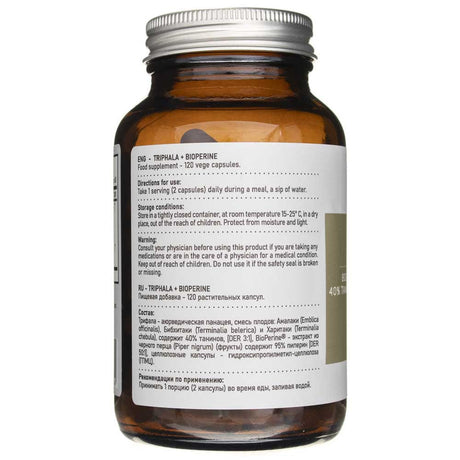 UNS Triphala 800 mg - 120 Capsules