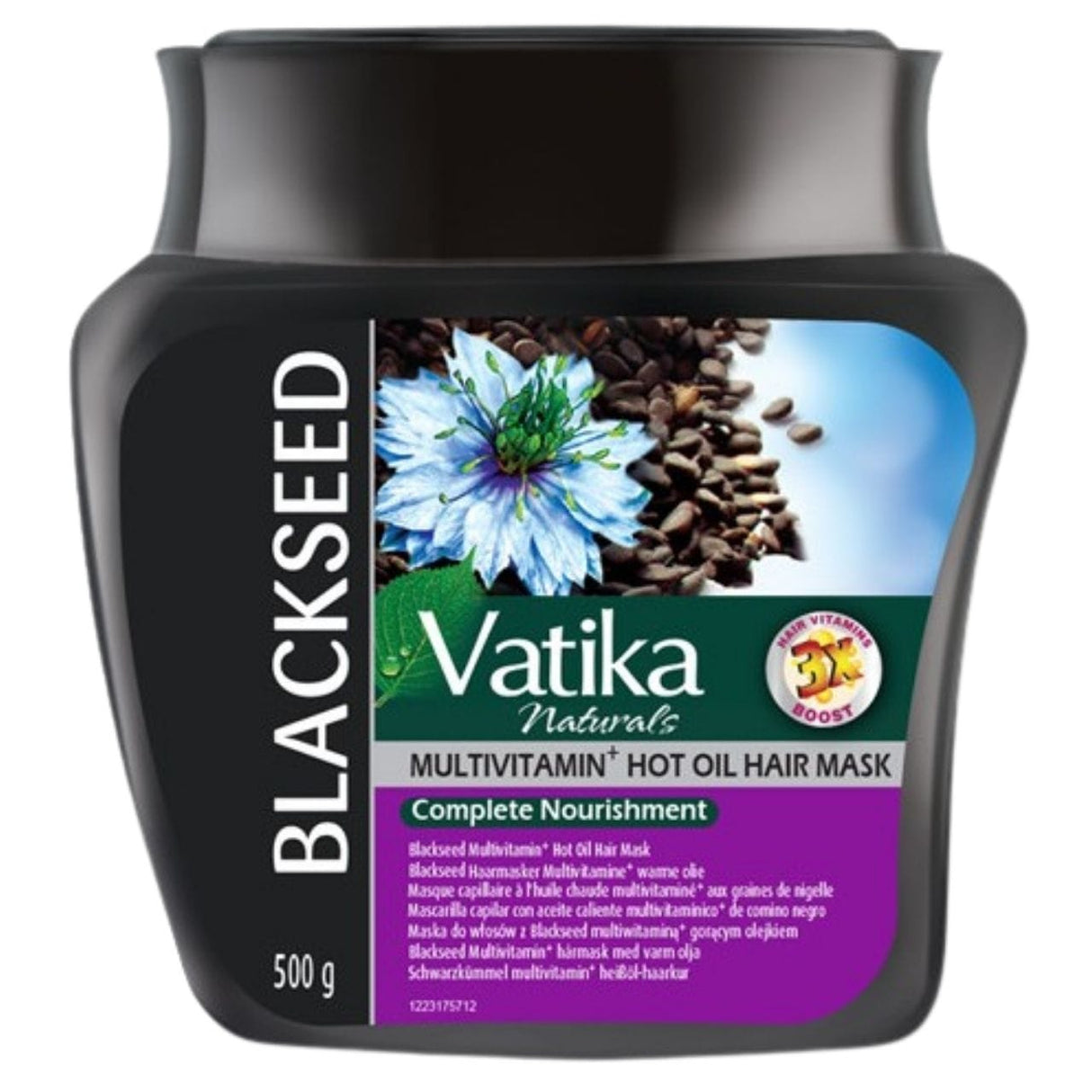 Vatika Black Seed Deep Hair Mask with Black Seed - 500 g