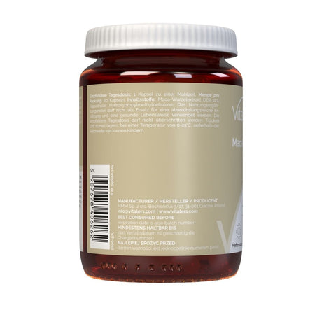 Vitaler's Maca 600 mg - 60 Capsules
