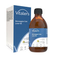 Vitaler's Omega-3 Norwegian Cod Liver Oil, Lemon Flavor 1200 mg - 250 ml