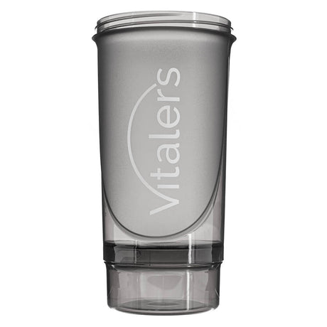 Vitaler's Shaker with Strainer, Black - 500 ml + 150 ml