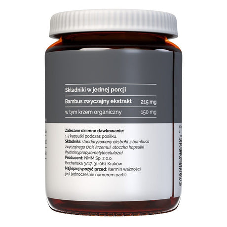 Vitaler's Silica Bamboo (Organic Silicon) 150 mg - 60 Capsules