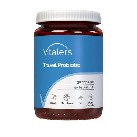 Vitaler's Travel Probiotic - 30 Capsules