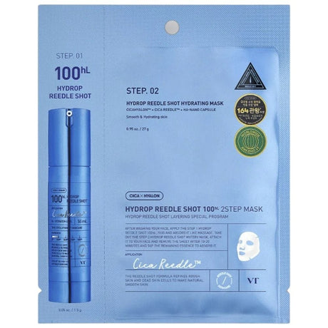 VT Cosmetics Hydrop Reedle Shot 100hL Hydrating Mask with Ampoule - 27 g + 1.5 g