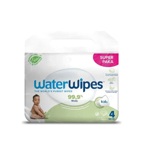 WaterWipes Soapberry Wipes - 4x60 pieces