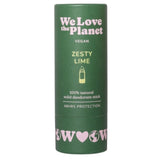We Love The Planet Zesty Lime Deodorant Stick - 40 g