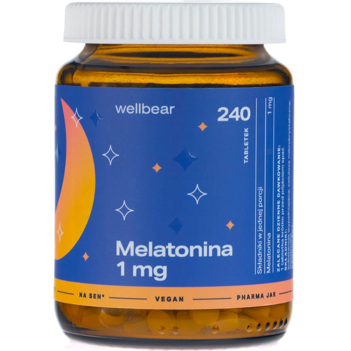 Wellbear Melatonin 1 mg - 240 Tablets