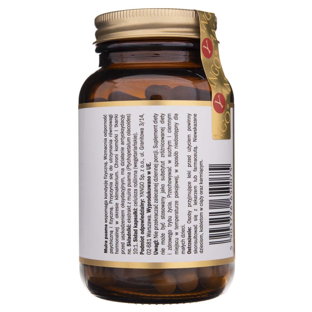 Yango Muira Puama 490 mg - 90 Capsules