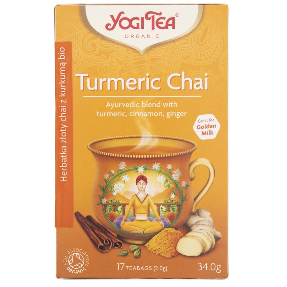 Yogi Tea Turmeric Chai - 17 sachets