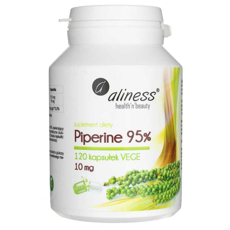 Aliness Piperine 95% 10 mg - 120 Veg Capsules