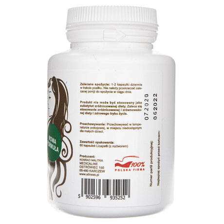 Aliness RevitalHair Hair, Nails - 60 Capsules