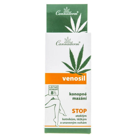 Cannaderm Venosil Gel for swelling and varicose veins of the legs - 100 ml